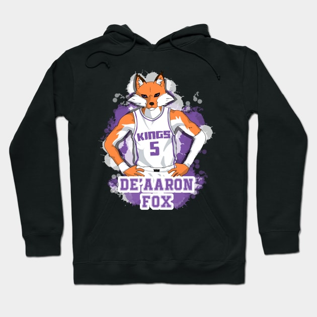 De' Aaron fox Hoodie by BINSU